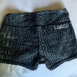 Savage barbell shorts